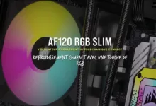 Corsair AF120 RGB Slim cover