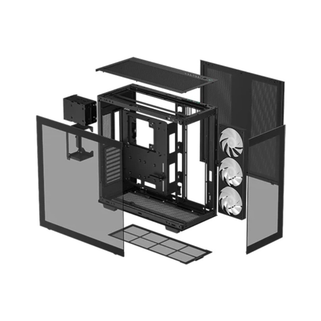 DeepCool dévoile l'imposant boîtier ATX+ CH780 4 DeepCool CH780 noir éclaté