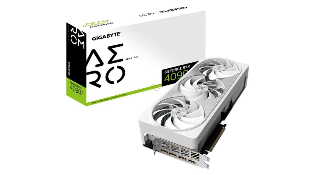 RTX 4090 D : GIGABYTE prévoit de lancer 3 modèles 4 Gigabyte RTX 4090 D Aero