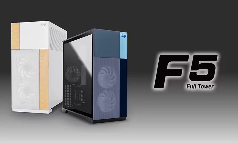 Boîtier InWin F5 : format grand tour, panneau avant personnalisable et prise en charge des cartes mères avec connecteurs cachés 1 InWin F5 Couv