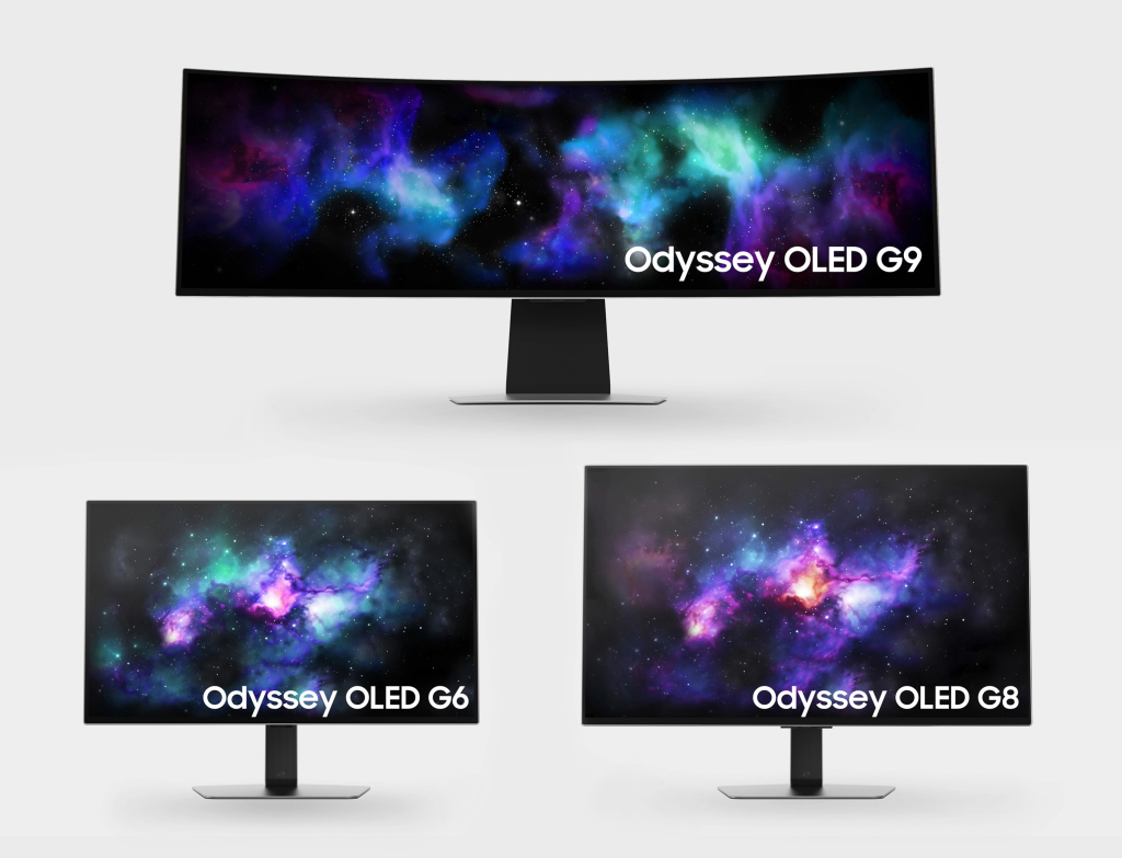 Samsung prépare trois nouveaux modèles de moniteurs Odyssey OLED pour le CES 2024 2 Samsung Odyssey OLED (1)