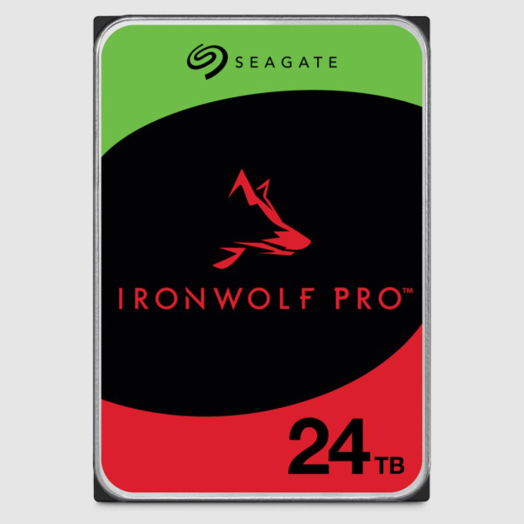 Seagate IronWolf Pro 24 To face
