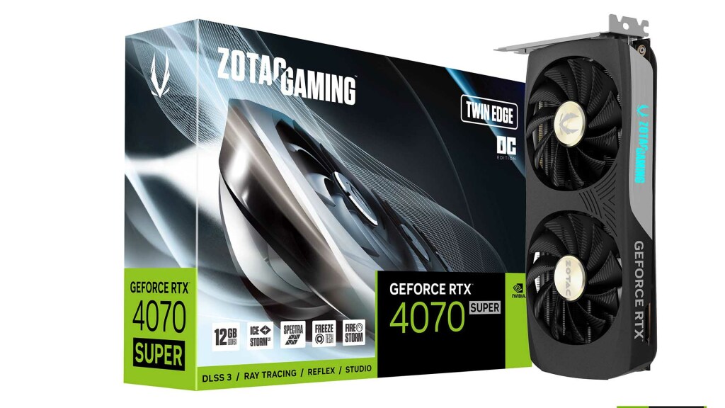 ZOTAC RTX 4070 SUPER Twin Edge OC