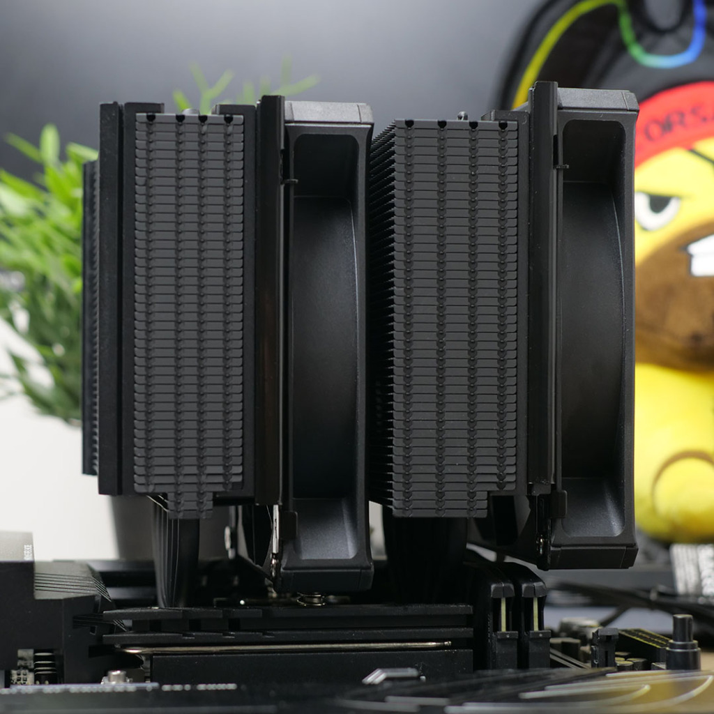 a115 clearance heatsink ram with fan