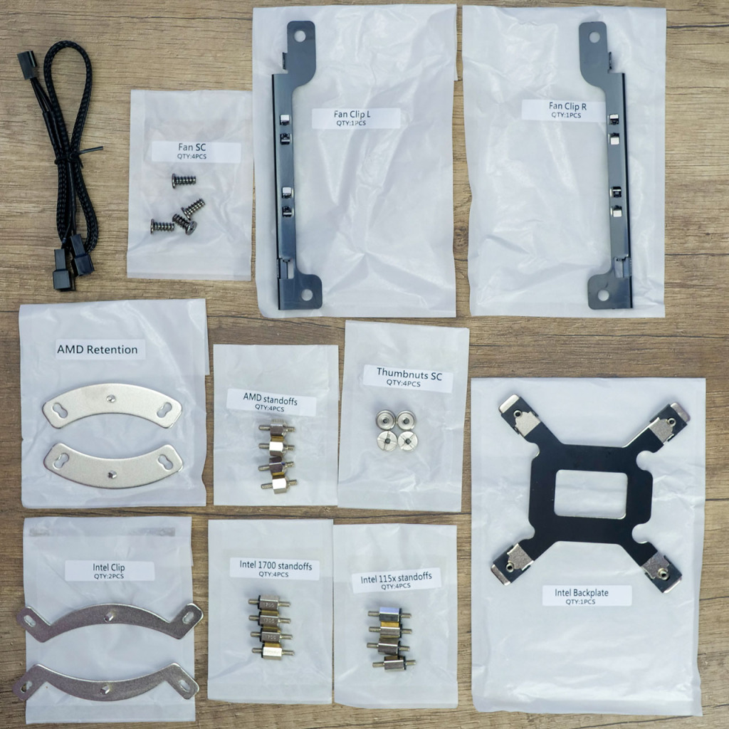 corsair a115 cpu air cooler packaging bundle 02