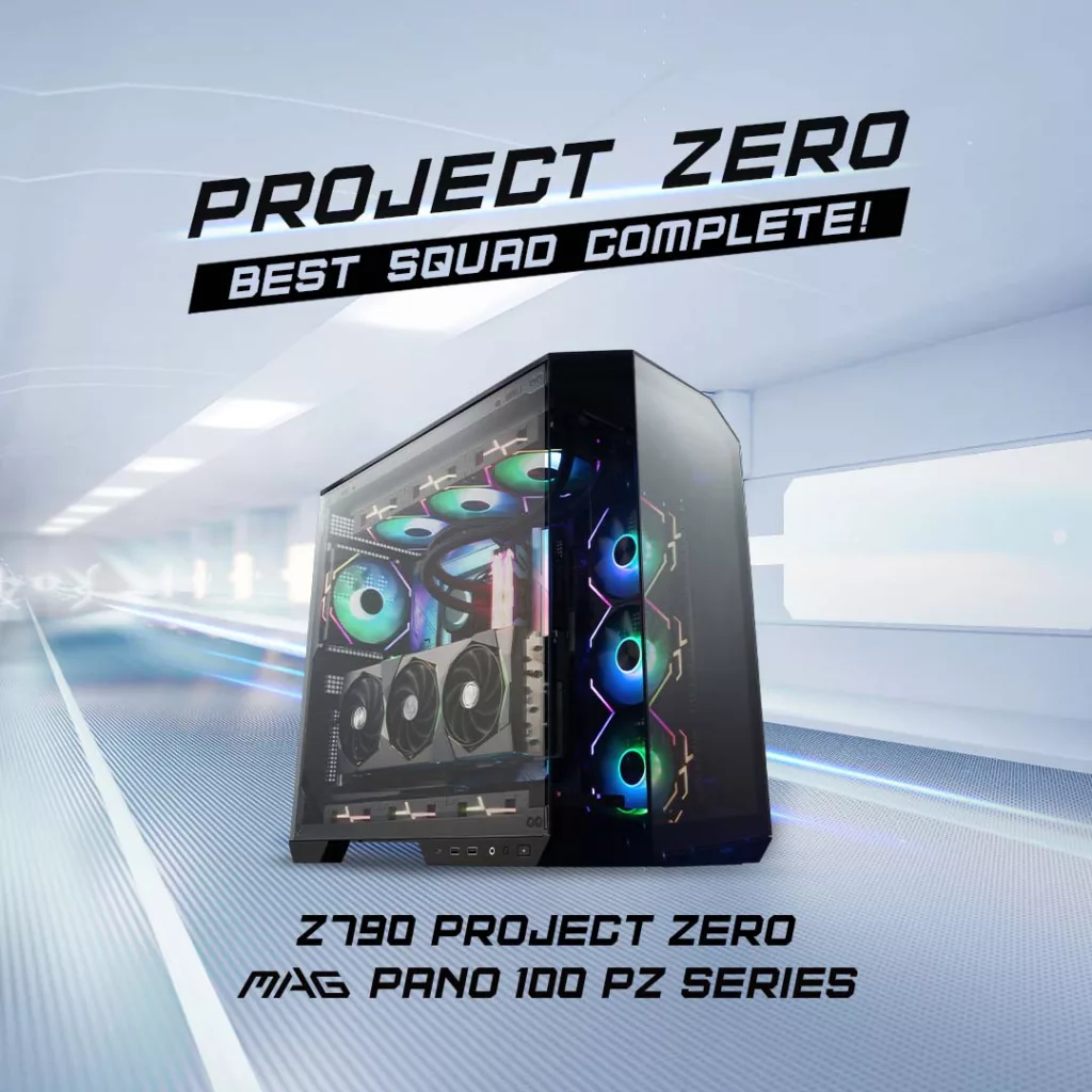 msi mag pano 100 pz series project zero
