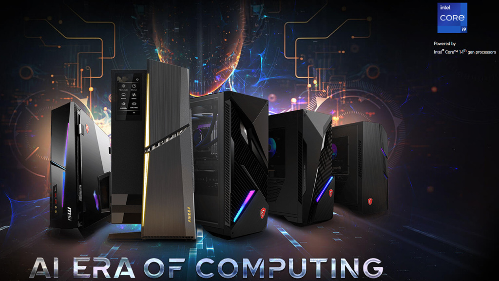 MSI au CES 2024 : Une avalanche de nouveautés. 8 msi oridanteur bureau 14 gen intel ces 2024