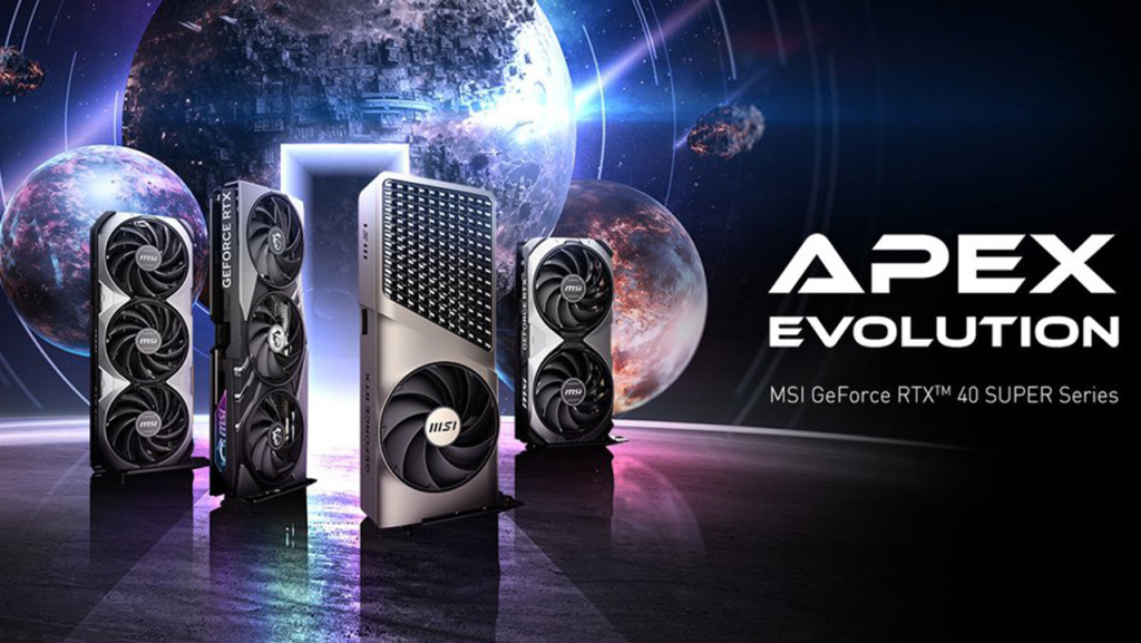 MSI au CES 2024 : Une avalanche de nouveautés. 2 msi rtx 40 super series ces 2024