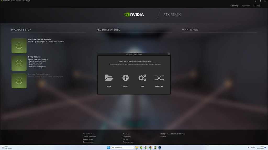 nvidia rtx remix projet