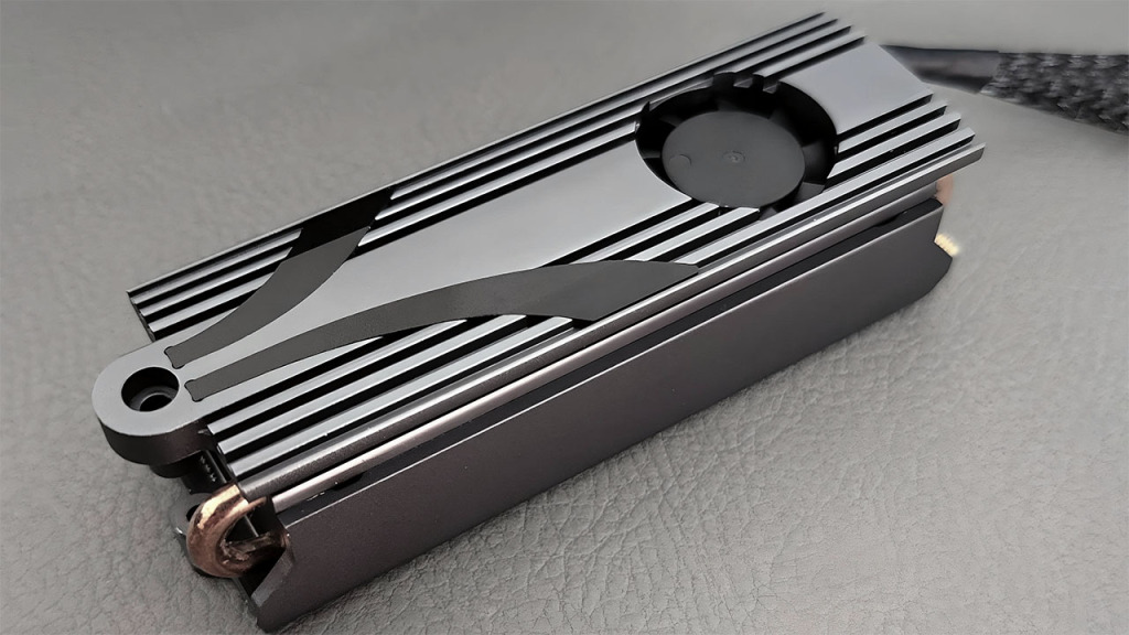 SSD Sabrent Rocket 5 Gen 5 avec heatsink