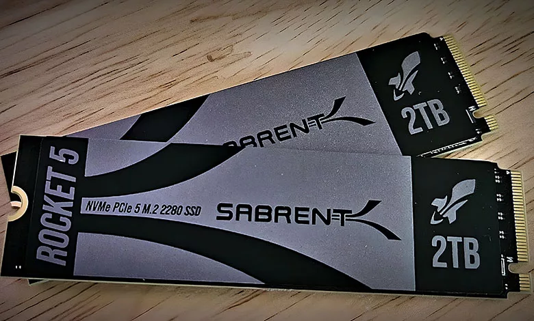 sabrent rocket 5 pcie 5 ssd 2tb cover
