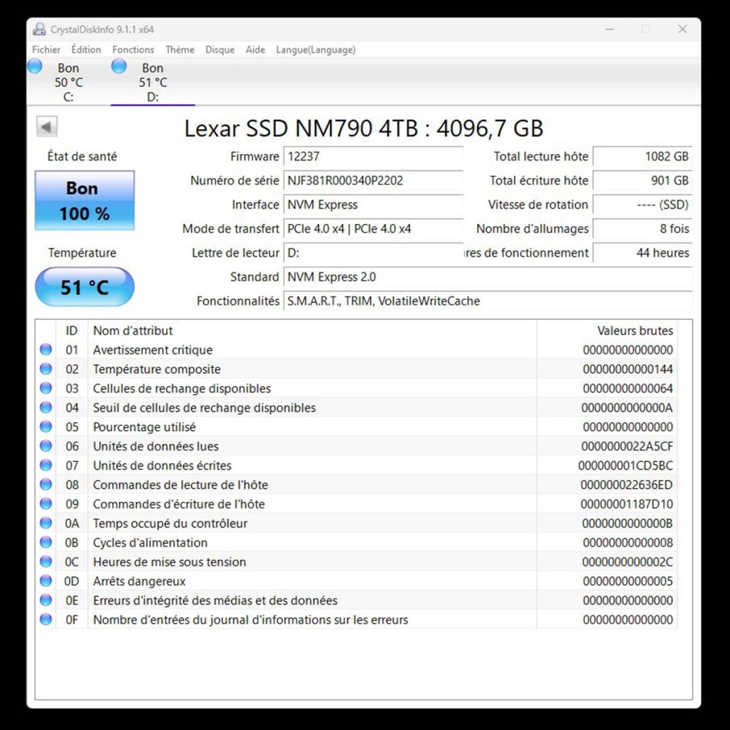 test ssd nvme lexar nm790 06