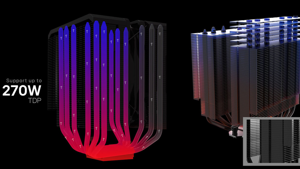 Zalman libère le CNPS14X DUO BLACK : Un ventirad imposant 3 zalman cnps14x duo black 01