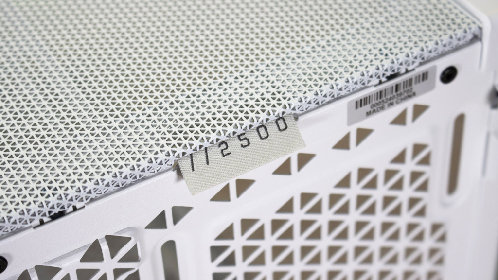 CORSAIR 2500X étiquette