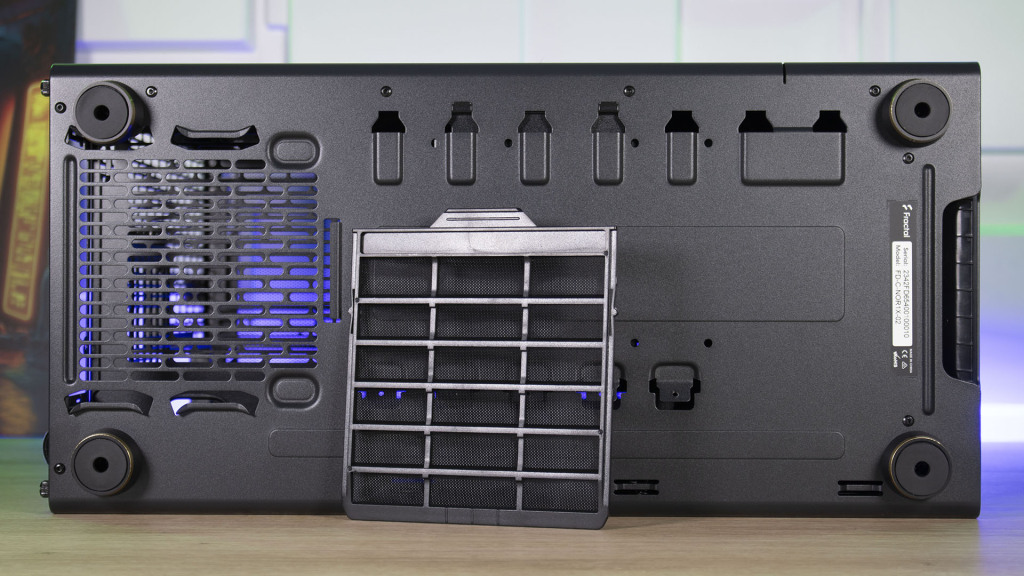 Fractal Design North XL dessous sans filtre