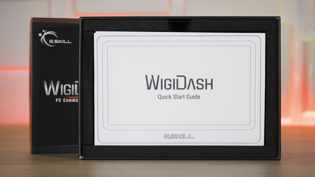 G.Skill Wigidash déballage manuel