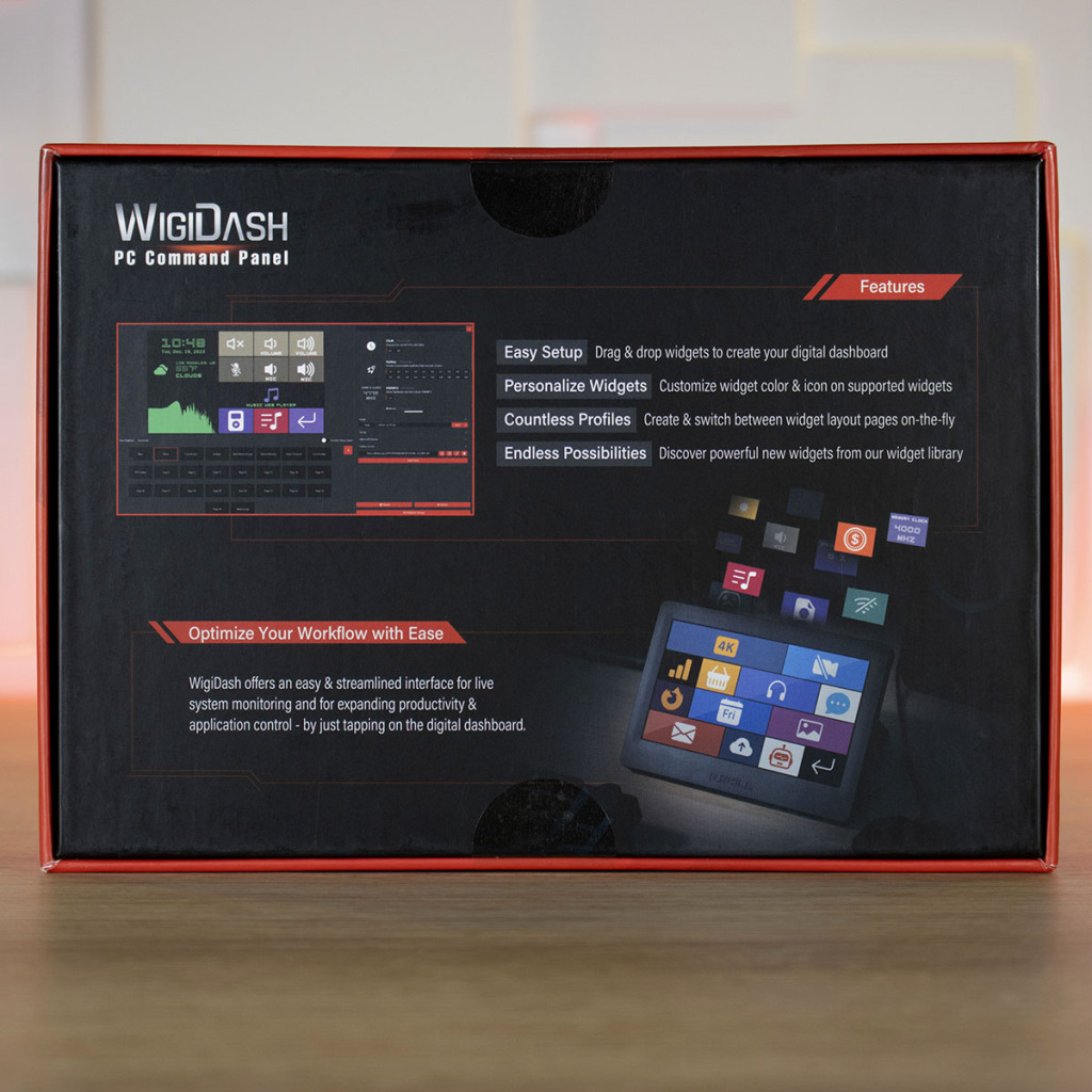 G.Skill Wigidash face arrière