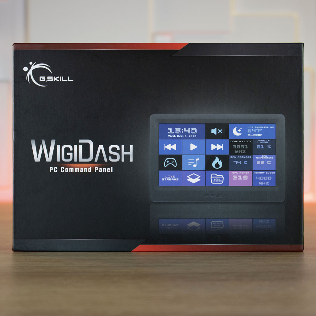 G.Skill Wigidash face principale