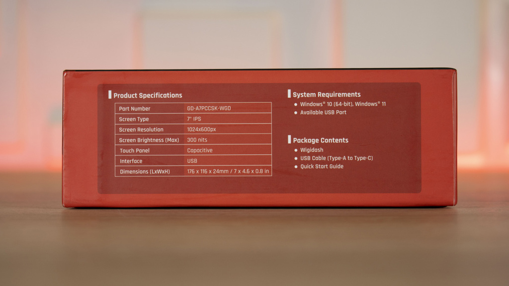 G.Skill Wigidash petit côté