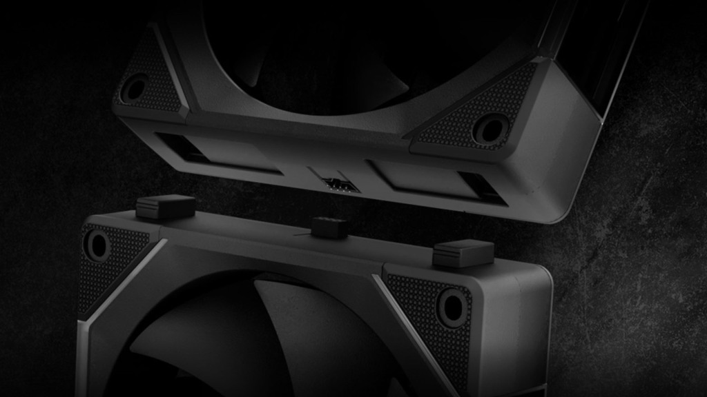 GAMDIAS AEOLUS P2 : des ventilateurs 120 mm daisy chain avec effet miroir infini 3 GAMDIAS AEOLUS daisy chain