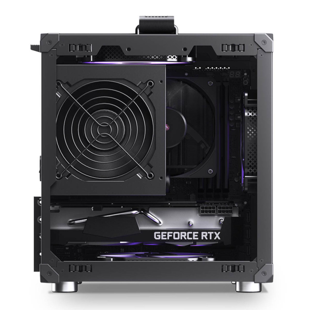 JONSBO C6 Handle Black : un boîtier Micro-ATX a emmener partout grâce à sa poignée 6 JONSBO C6 Handle Black 3