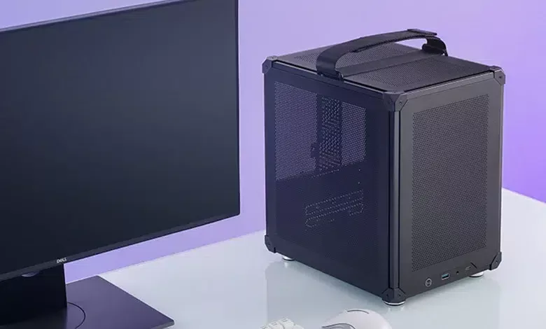 JONSBO C6 Handle Black : un boîtier Micro-ATX a emmener partout grâce à sa poignée 1 JONSBO C6 Handle Black Couv