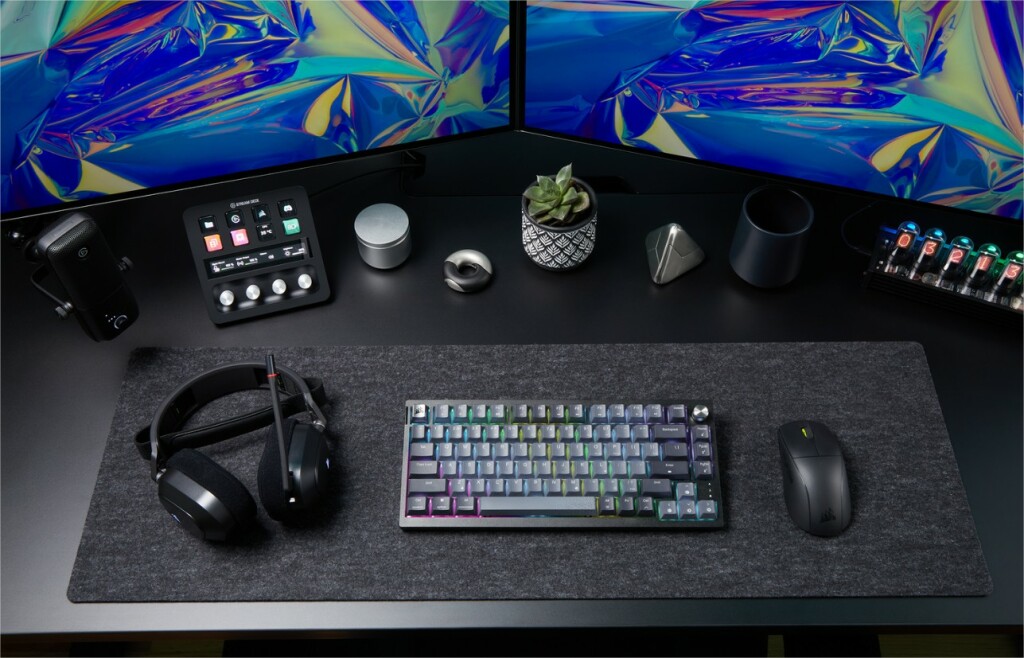 CORSAIR annonce le lancement du K65 PLUS WIRELESS, un nouveau clavier gamer compact 2 le lancement du K65 PLUS WIRELESS