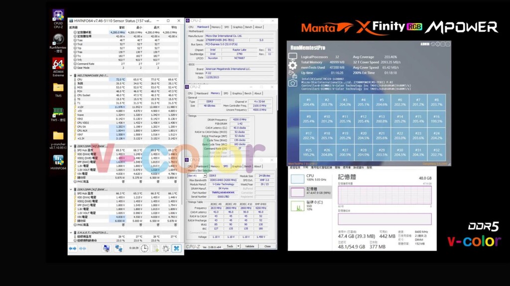 Manta DDR5 XFinity MPOWER 1