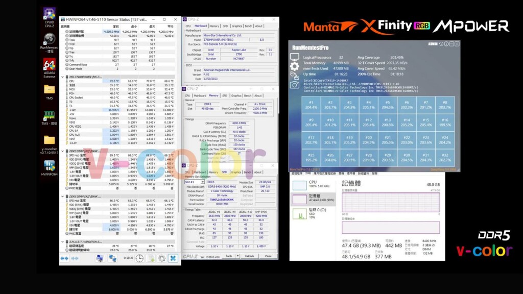 Manta DDR5 XFinity MPOWER 2