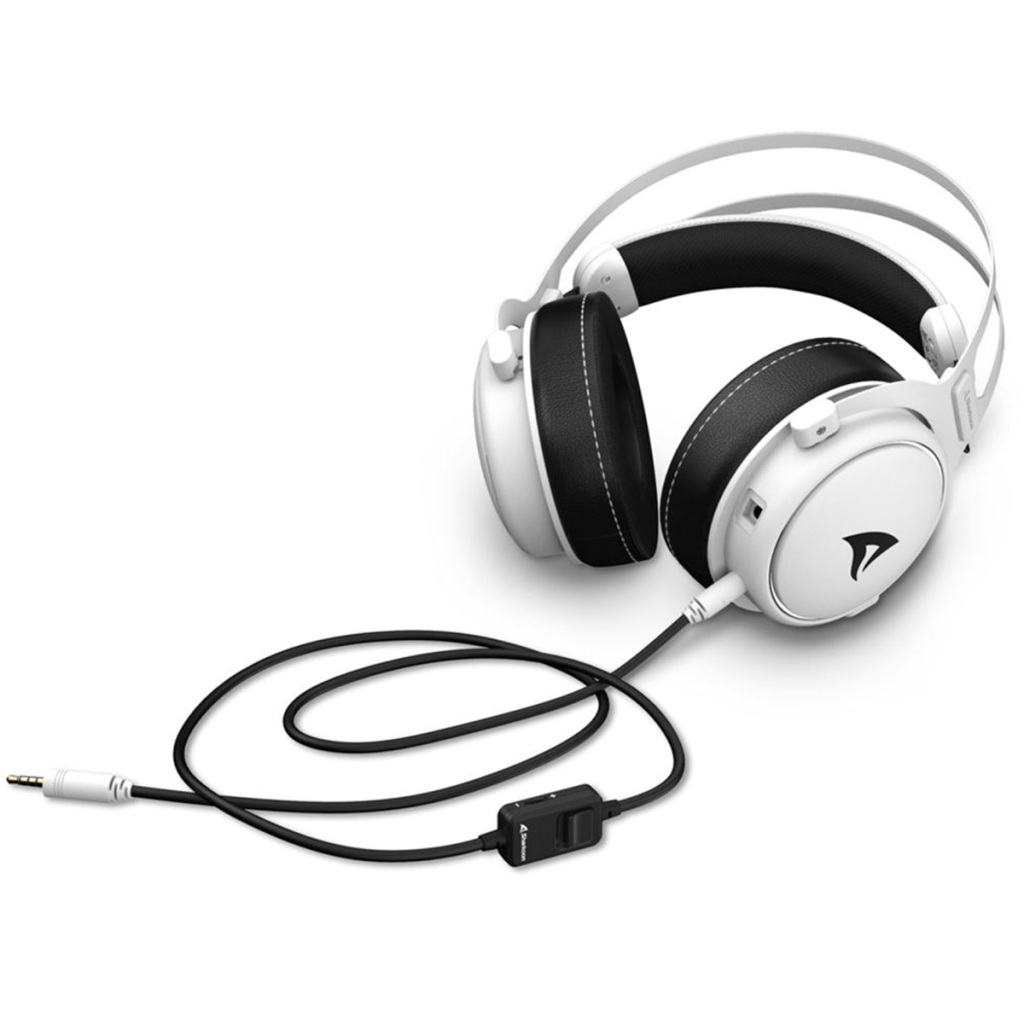Sharkoon SKILLER SGH50 : le casque passe en blanc 2 Sharkoon SKILLER SGH50 white 2