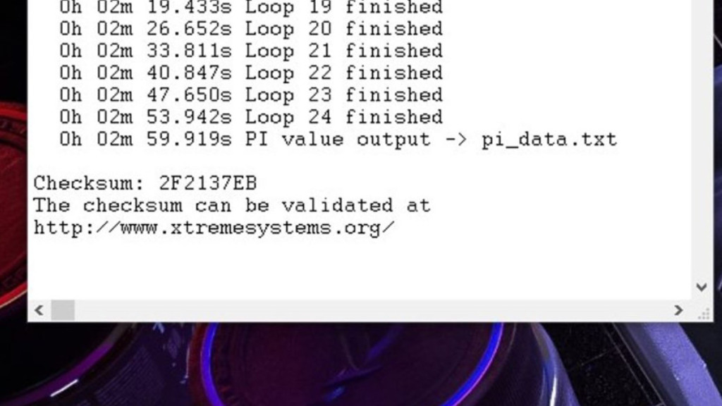 SuperPi et Intel Core i9-14900K : un nouveau record est établi 3 SuperPi i9 14900 2