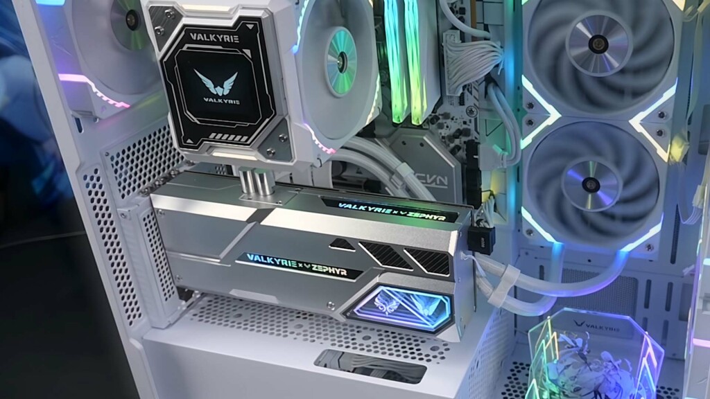 ZEPHIR GeForce RTX 4080 SUPER VALKYRIE : une carte haut de gamme avec AIO 240 mm 3 ZEPHIR GeForce RTX 4080 SUPER VALKYRIE 2