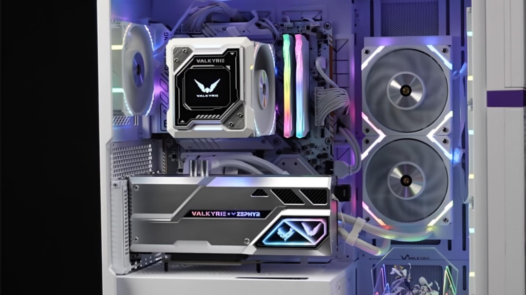 ZEPHIR GeForce RTX 4080 SUPER VALKYRIE : une carte haut de gamme avec AIO 240 mm 4 ZEPHIR GeForce RTX 4080 SUPER VALKYRIE 3
