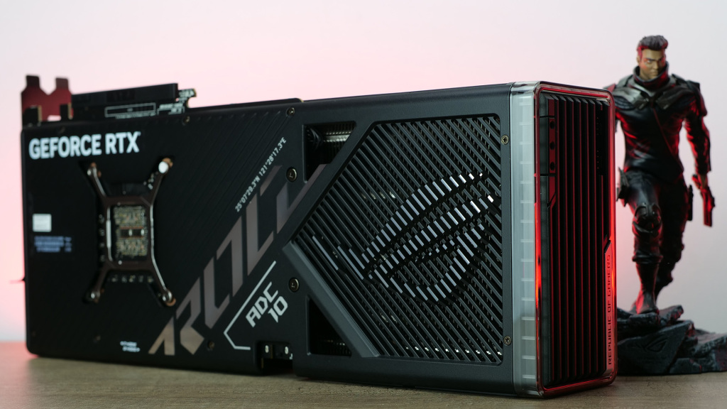 asus rog strix geforce rtx 4080 super oc backplate