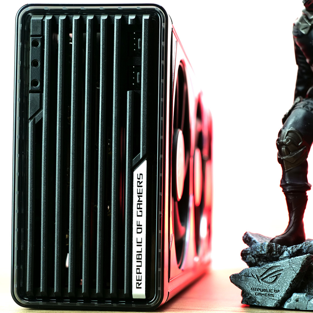 asus rog strix geforce rtx 4080 super oc logo rog rgb