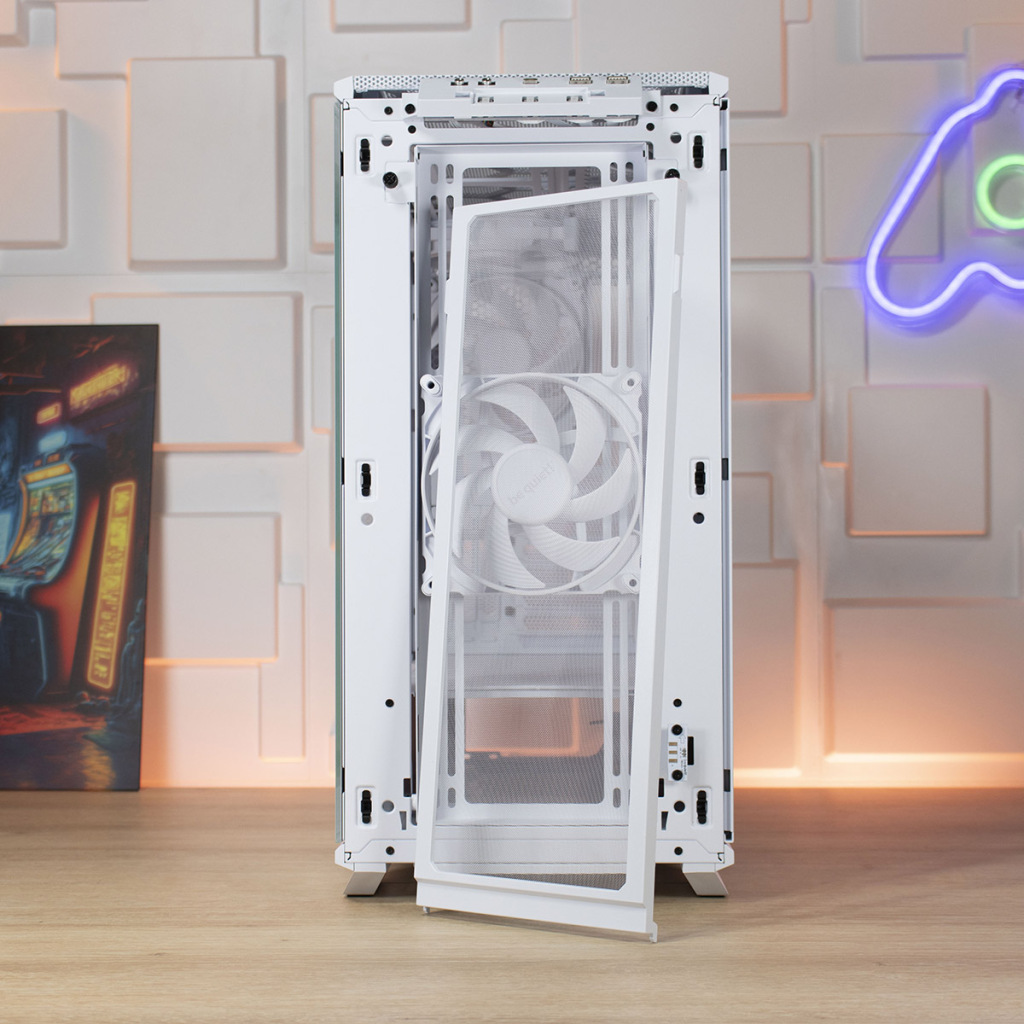 be quiet! dark base 701 façade filtre amovible