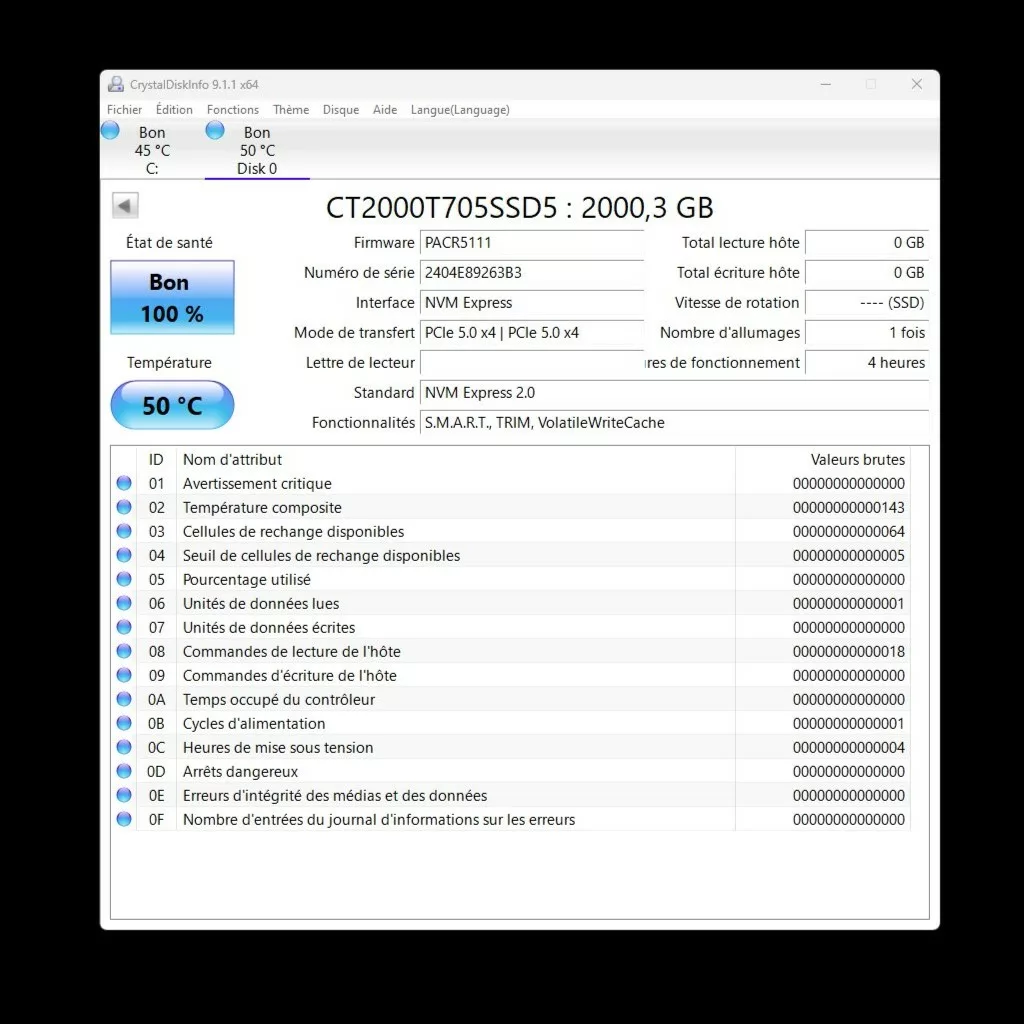 benchmark crucial t70514