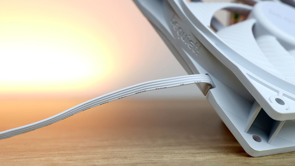 bequiet pure wings 3 cable blanc