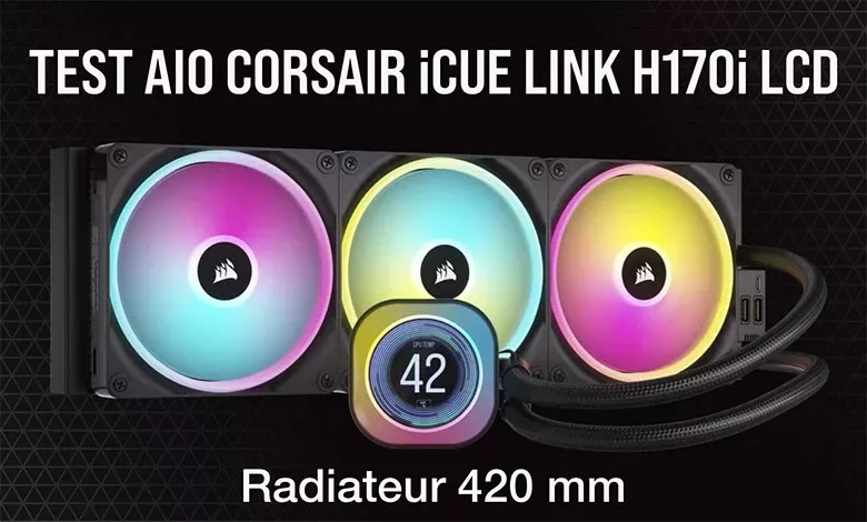 cover icue link h170i lcd