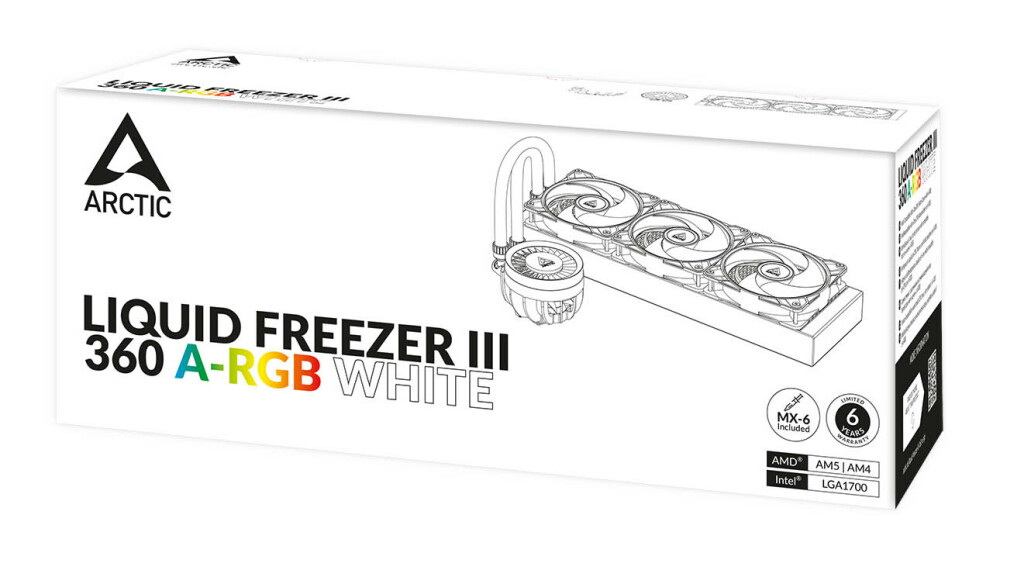freezer iii white rgb