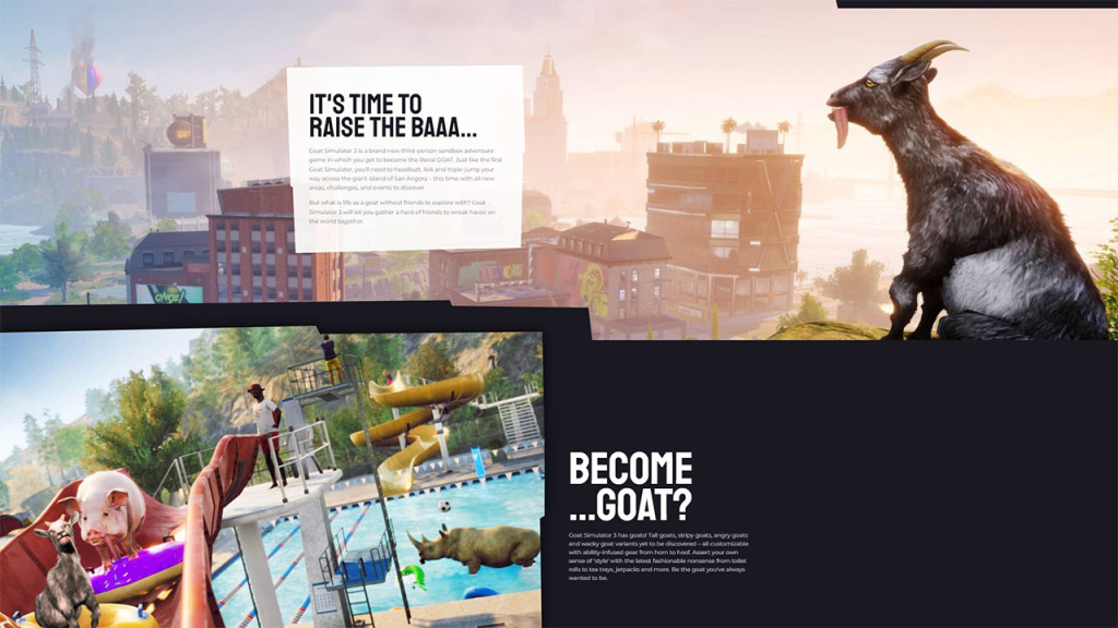 L'arrivée triomphante de Goat Simulator 3 sur Steam : Une révolution hilarante dans le monde du jeu 2 goat simulator 3 steam jeu