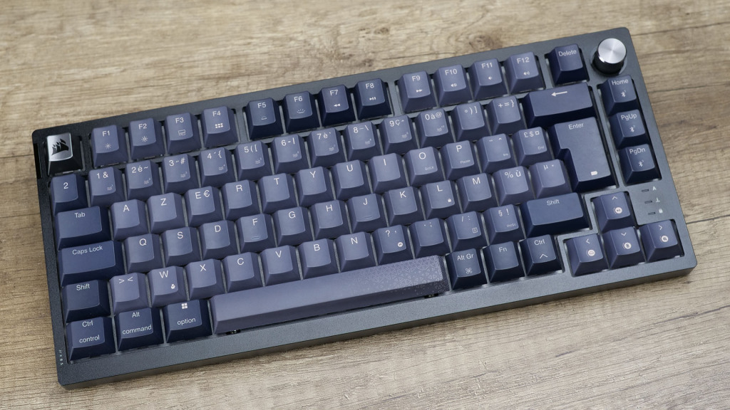 k65 plus wireless vue de haut