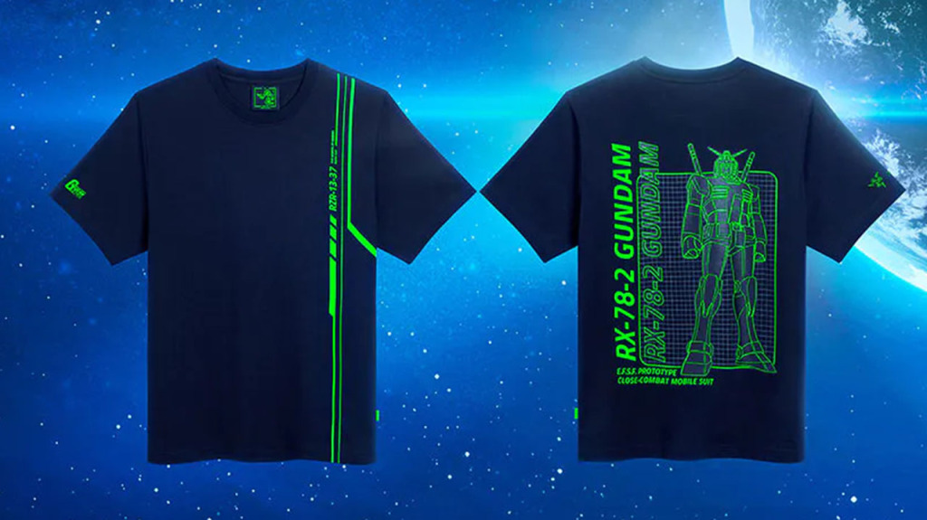 Une collaboration Razer et Mobile Suit Gundam pour les fans de gaming et d'anime 5 mobile suit gundam shirts