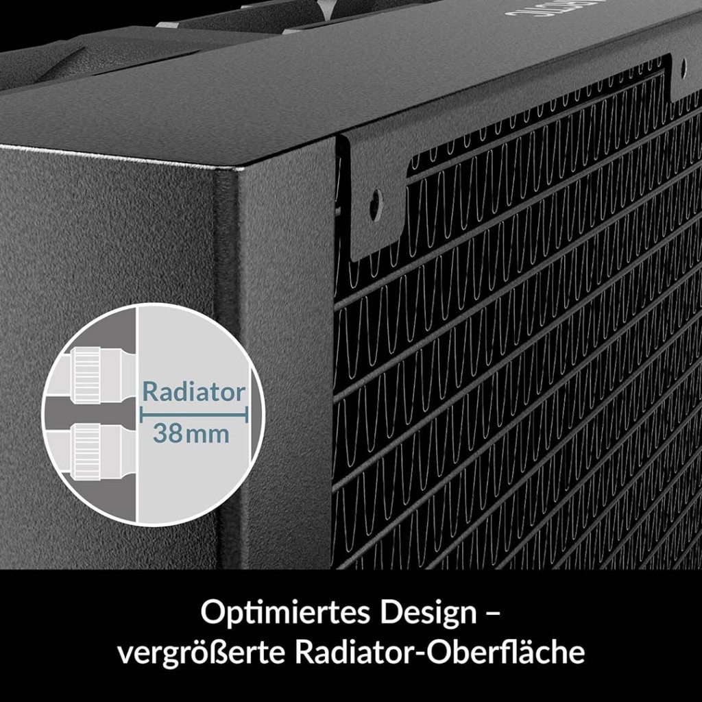 radiatuer 38 mm optimise freezer iii