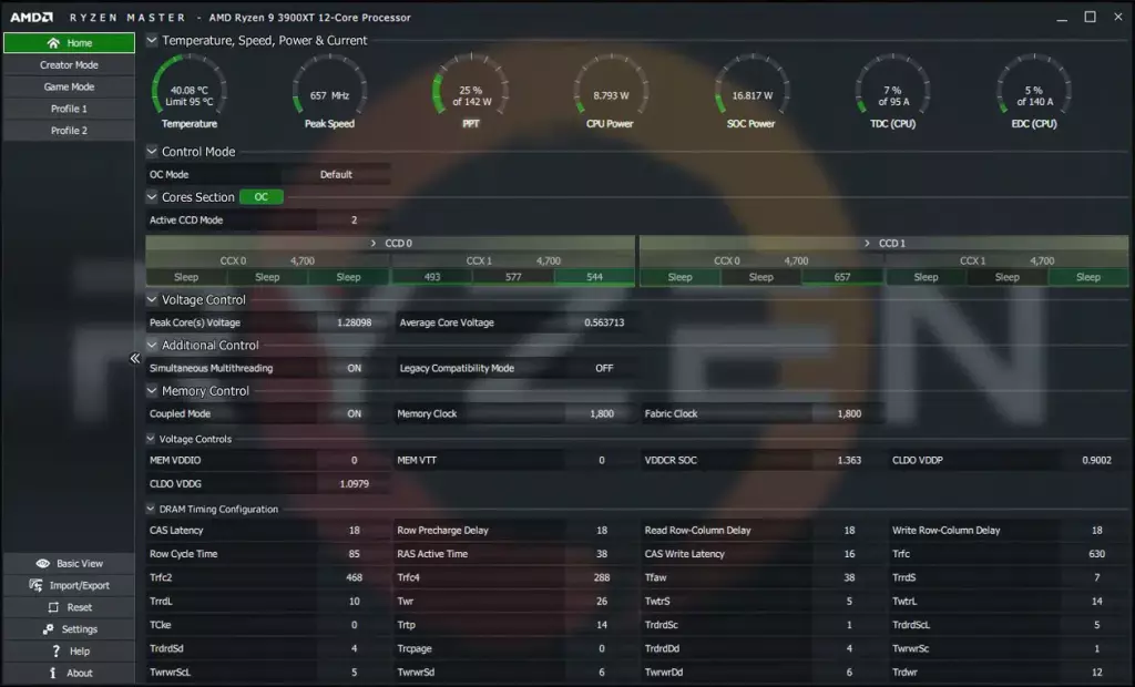 Ryzen Master 2.13.0.2908 : Support pour Ryzen 8000G et Optimisation Améliorée 2 ryzen master advanced 8000g
