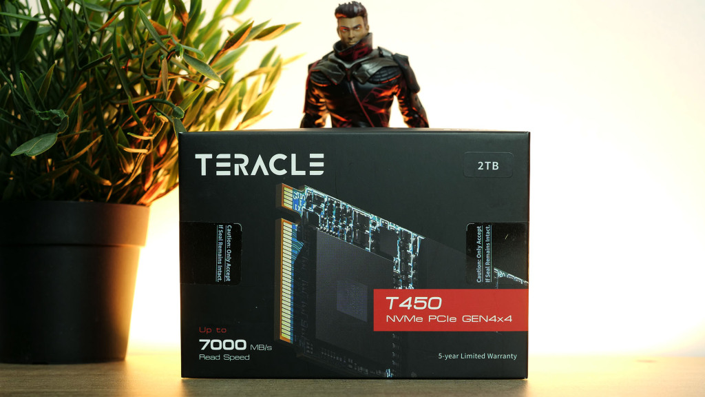 ssd pcie 4 teracle t450 emballage face