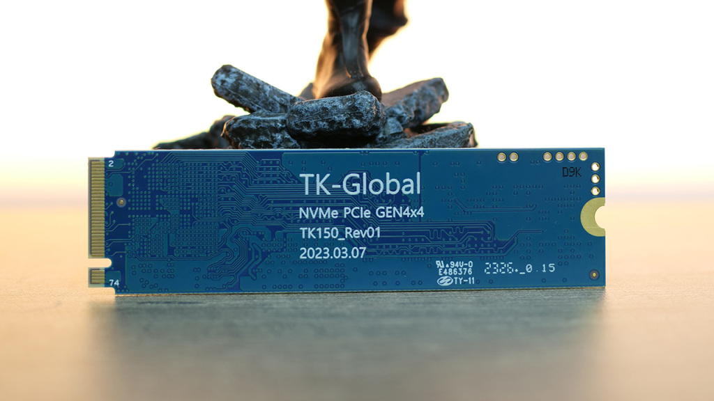 ssd pcie 4 teracle t450 pcb dessous