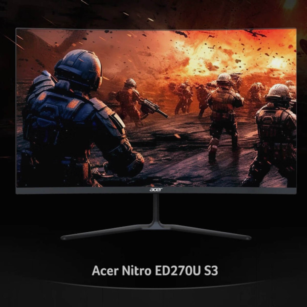 ACER Shadow Knight ED270U : un écran incurvé 2K 180 Hz 2 ACER Shadow Knight ED270U 1