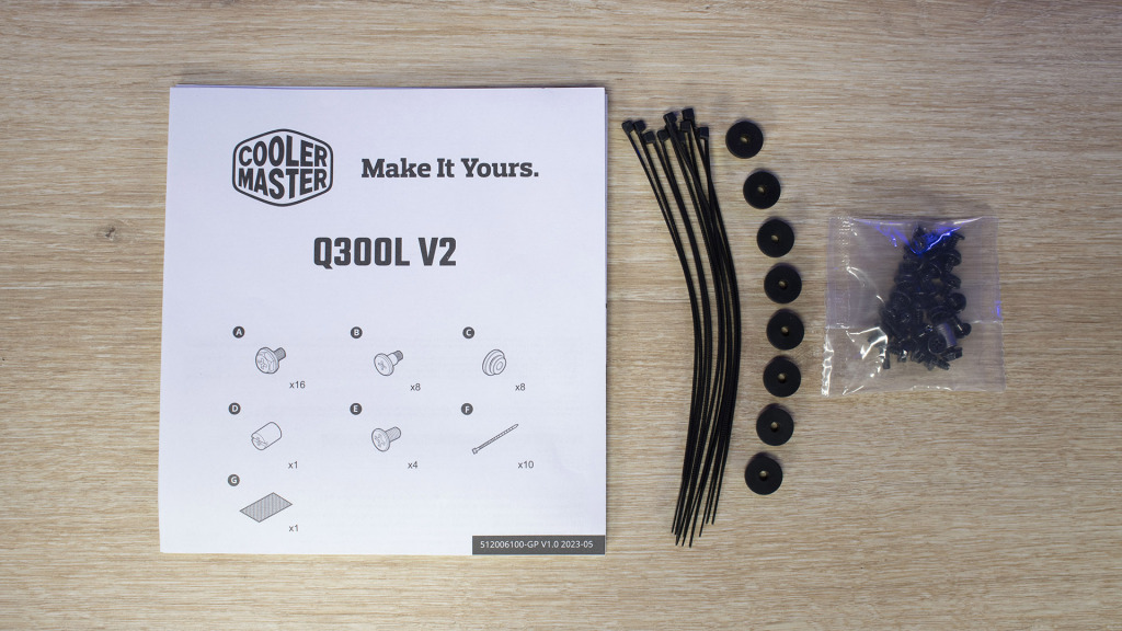 Cooler Master Q300L V2 accessoires