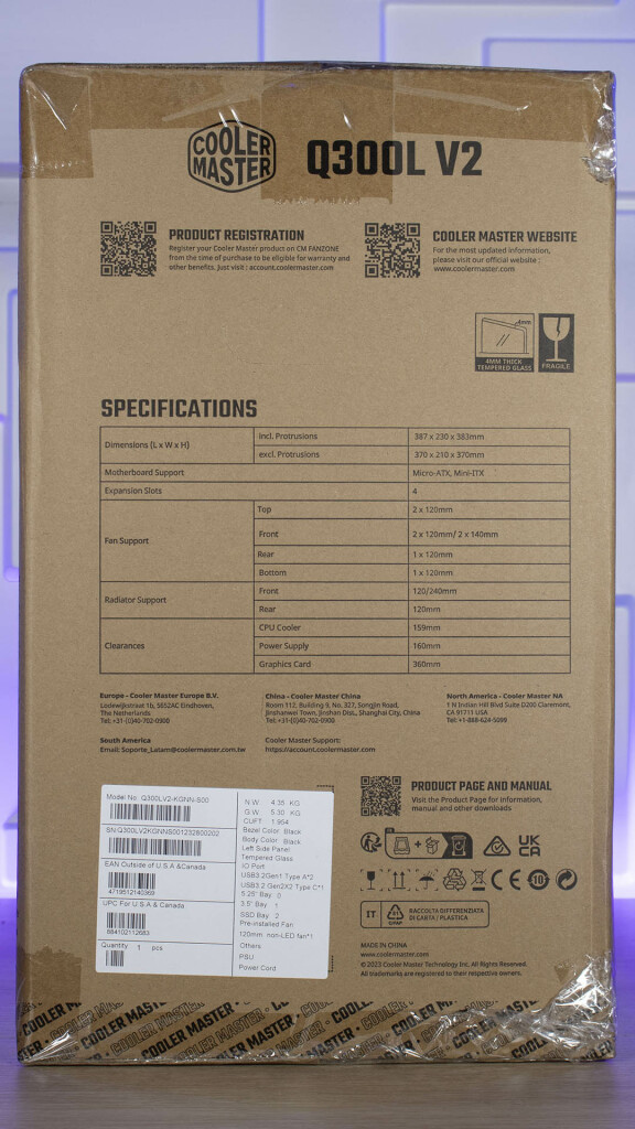 Cooler Master Q300L V2 petit côté 1